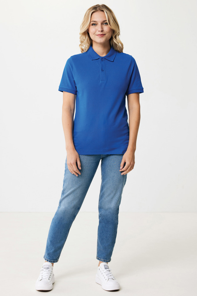 IQONIQ Yosemite gerecycled katoen pique polo