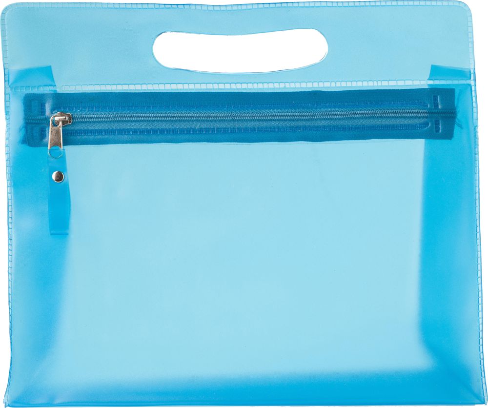 PVC toilettas Clyde - Lichtblauw