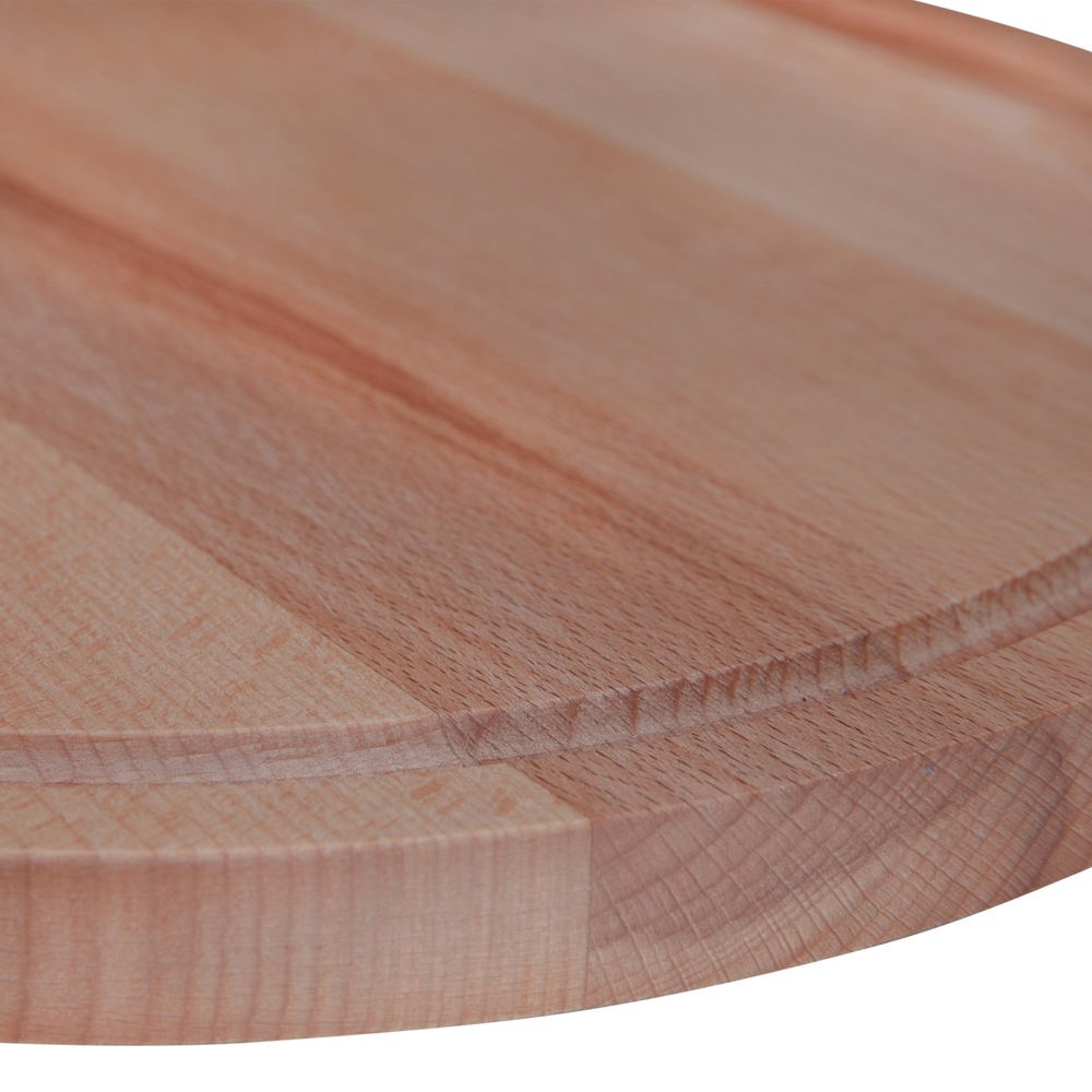 Plank rond met handvat beuken ⌀ 31 cm