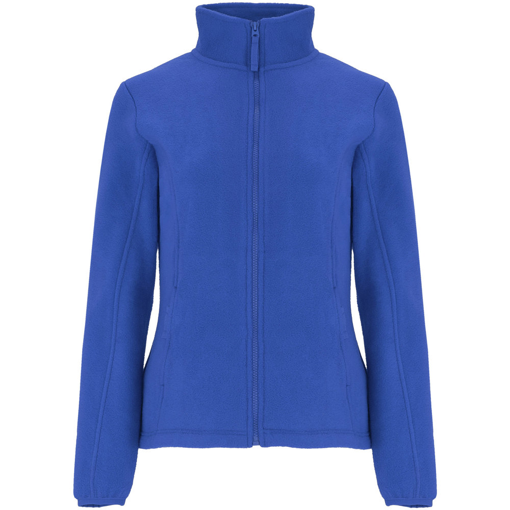 Artic fleece damesjack met volledige rits - Koningsblauw