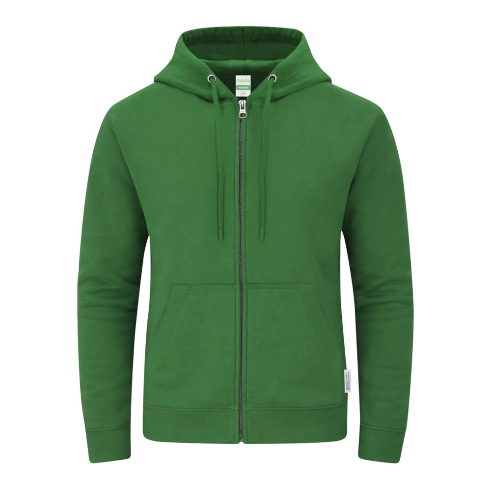 Volwassene Hooded + Rits Sweatshirt Walder - VER