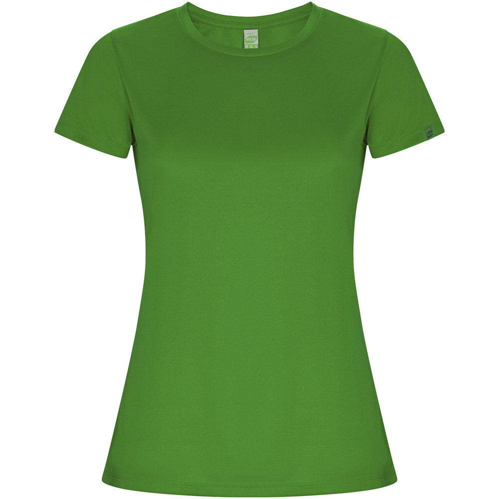 Imola 135 g/m² sportshirt met korte mouwen voor dames - Varen groen