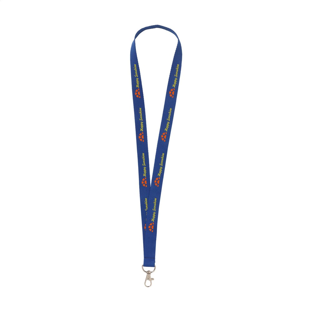 KeyCord Budget 2 cm lanyard - blauw (± PMS 661)