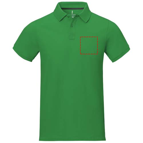 Calgary 200 g/m² herenpolo met korte mouwen