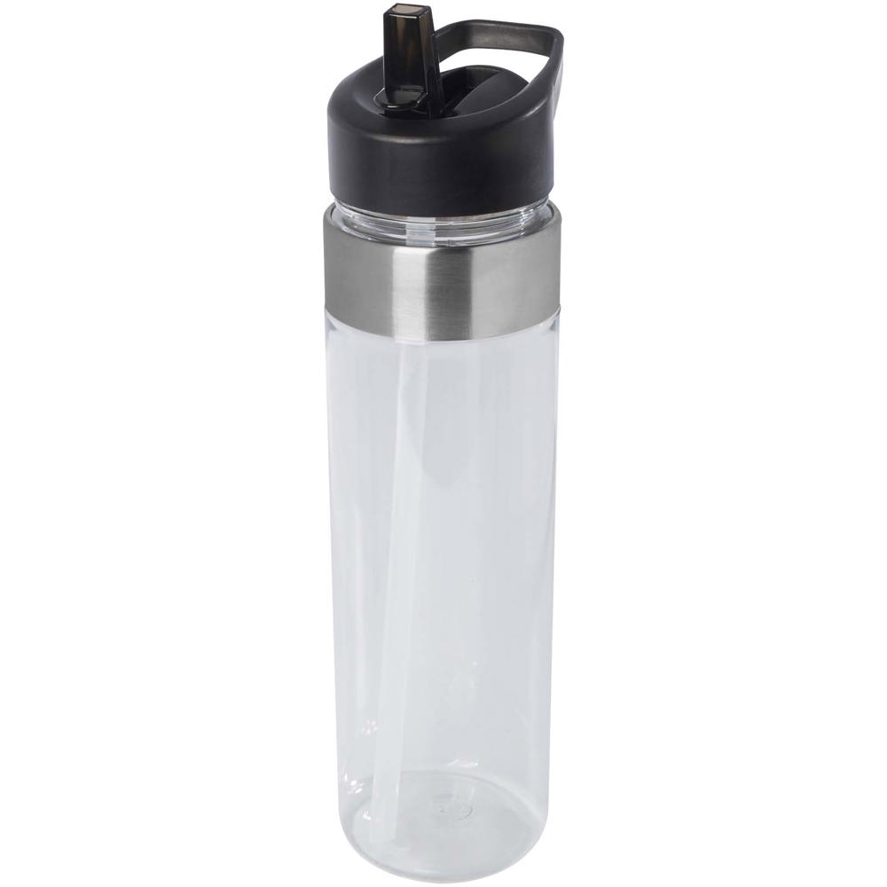 Dylan 650 ml Tritan fles met tuitdeksel - Transparant helder