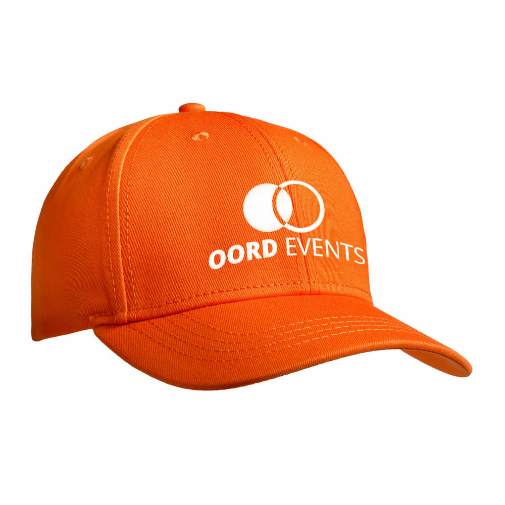Luxury Fine Cotton Cap - oranje