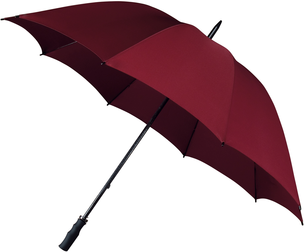 FALCONE - Golfparaplu - Handopening - Windproof -  130 cm - Bordeaux rood (± PMS 504C)