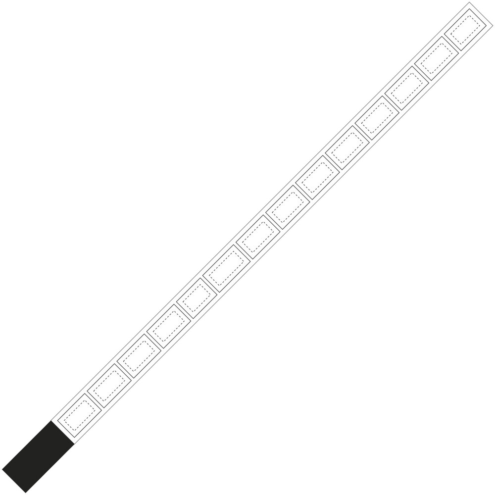 RFX™ 40 cm reflecterende band van pvc voor huisdieren