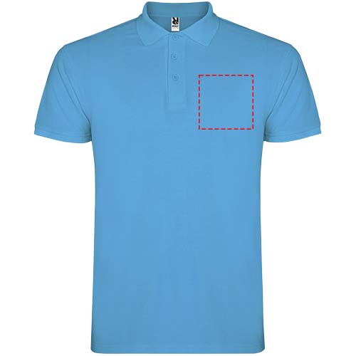 Star 200 g/m² herenpolo met korte mouwen