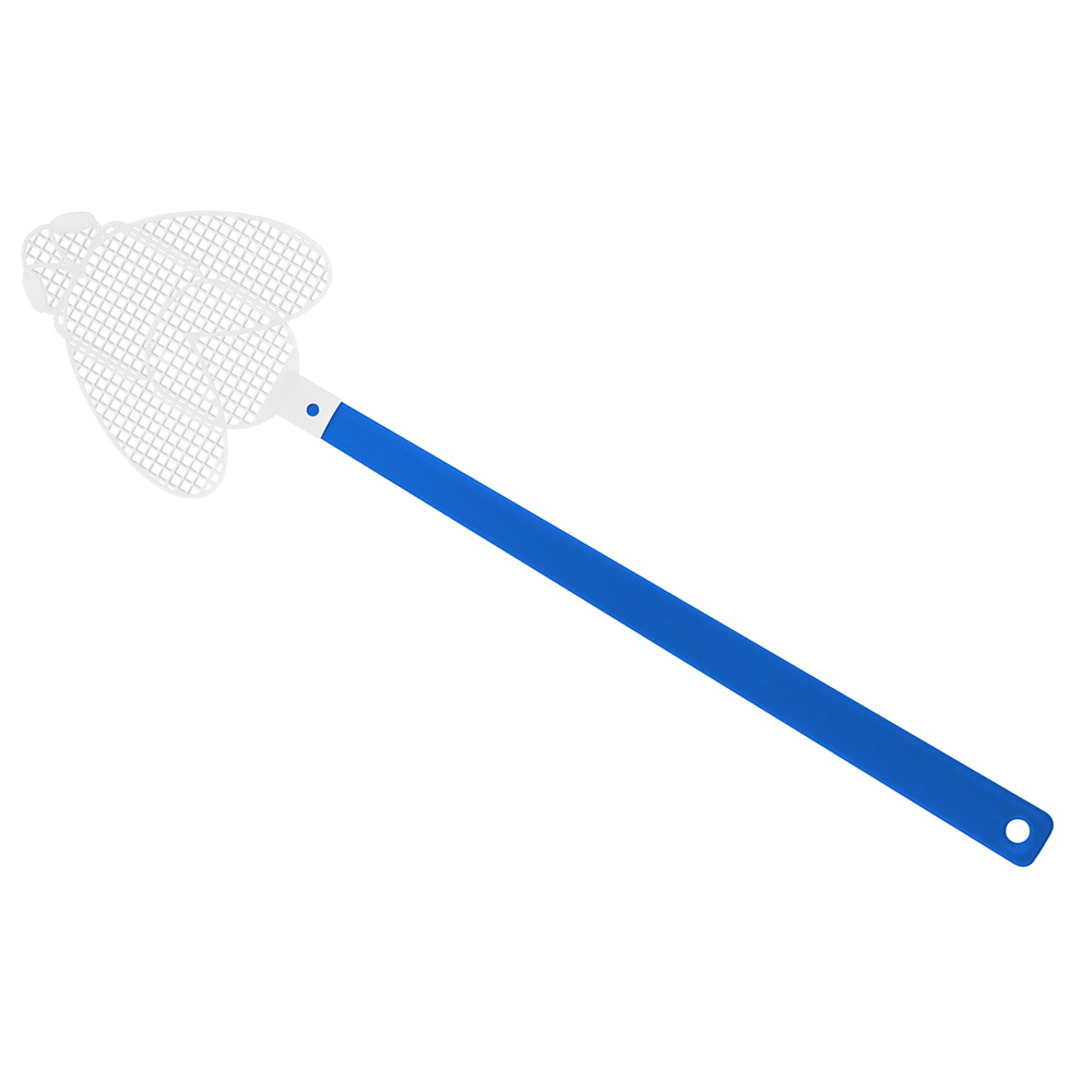 Vliegenmepper "Brummi" - blauw/wit