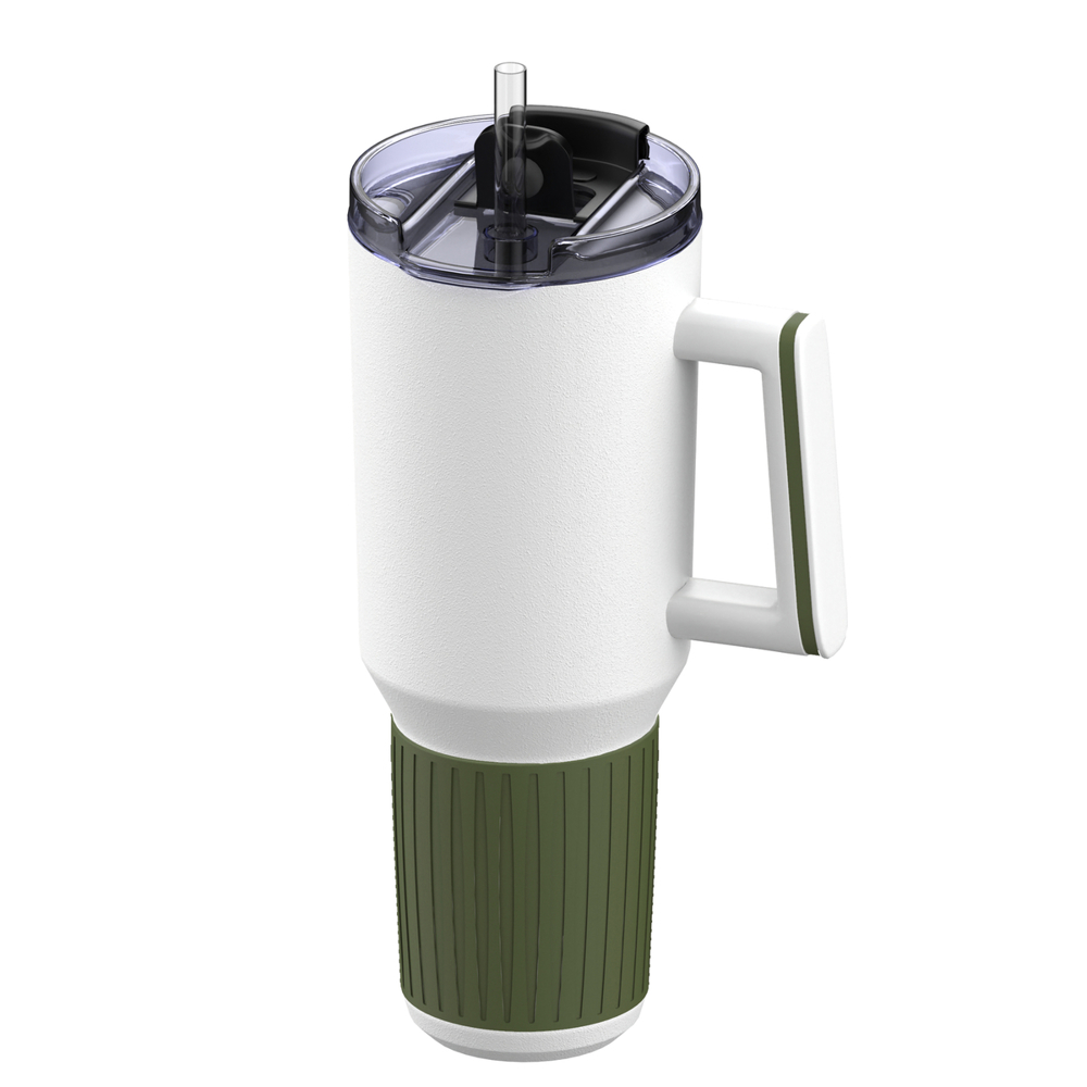 Thermobeker RETUMBLER-myKINGS CANYON 1200 - donkergroen, wit