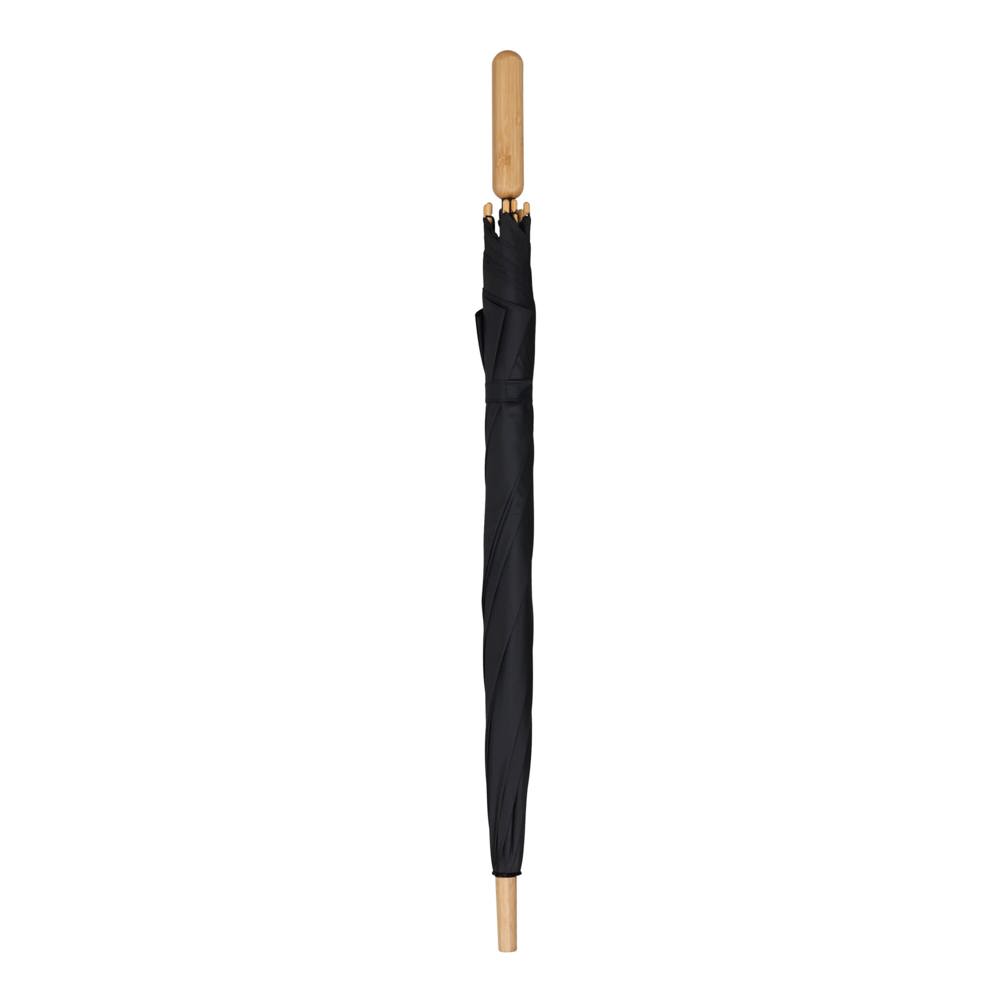 Stok paraplu 25” R-PET recht handvat auto open