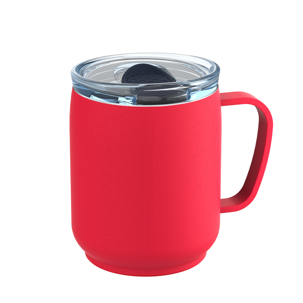 Thermobeker RETUMBLER-myNIZZA CERAMIC - rood, transparant, navy