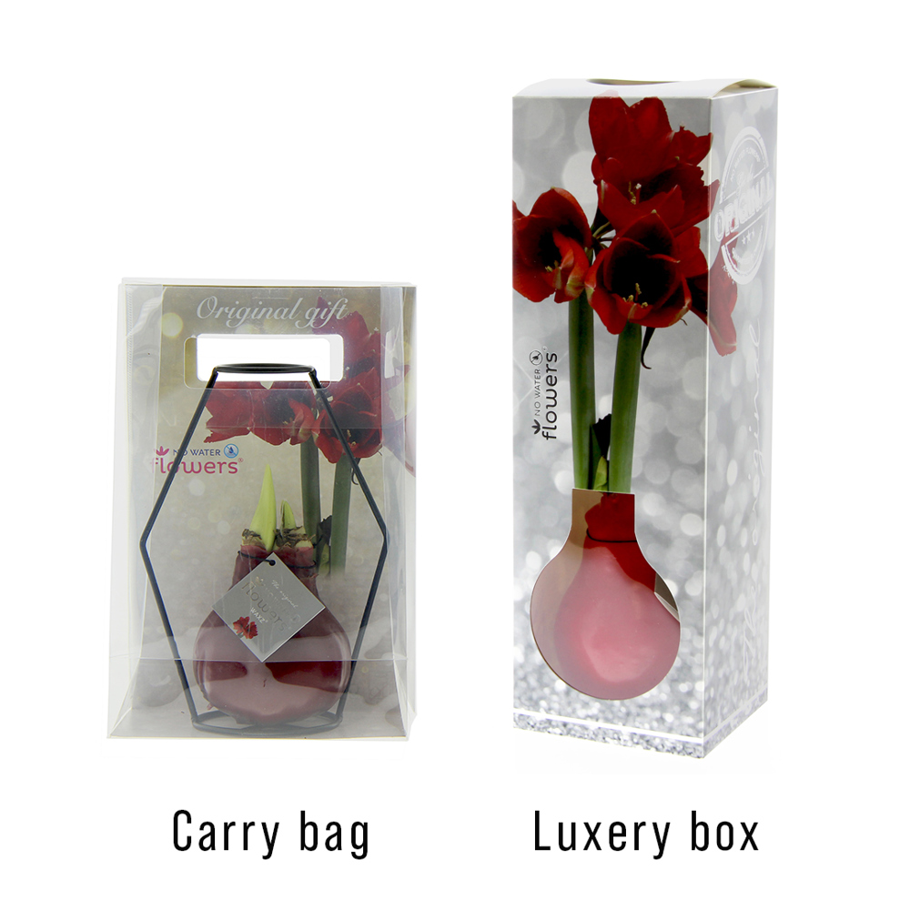 No Water Flowers® - Formz modern, Zonder verpakking, Donkergroen