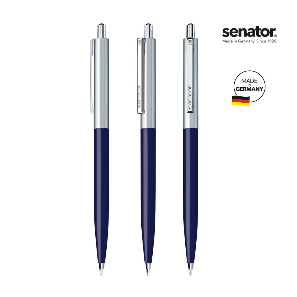 senator® Point Metal  retractable pen - blauw 2757