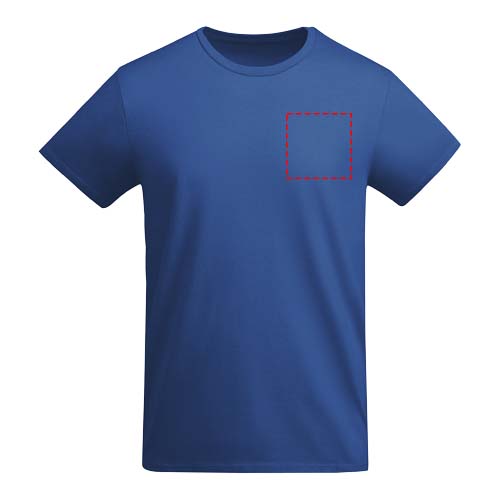 Breda 175 g/m² biologisch katoenen herenshirt met korte mouwen