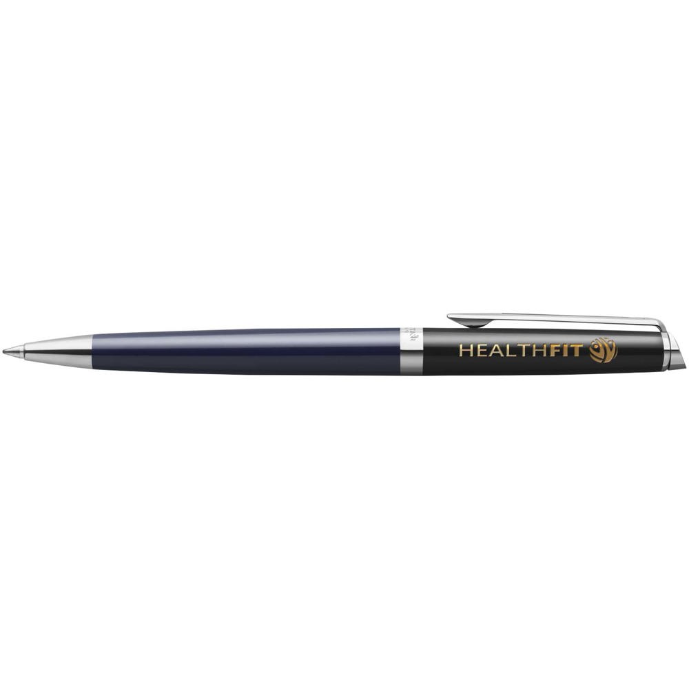 Waterman Hemisphere balpen met kleurblokken en palladium afwerking (blauwe inkt)