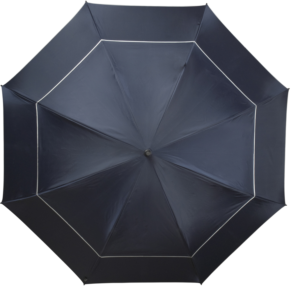 FALCONE - Storm paraplu XXL - Handopening - Windproof -  140 cm - Marine blauw
