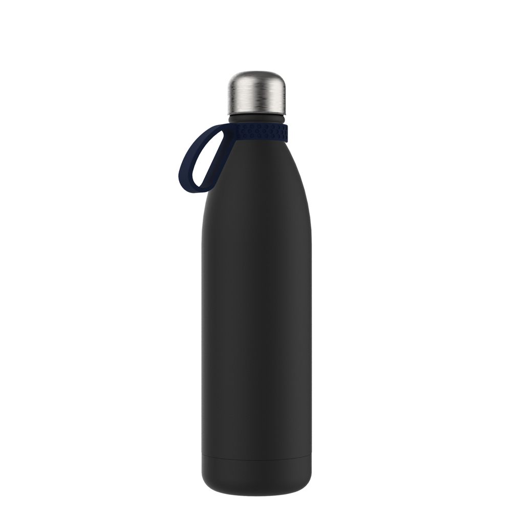 Thermofles RETUMBLER-NIZZA XL - zwart, zilver, navy