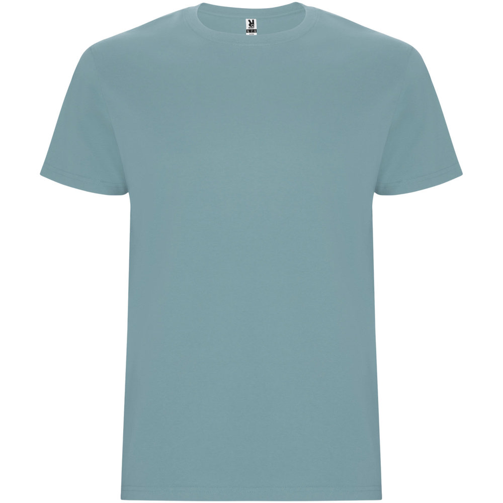 Stafford 190 g/m² herenshirt met korte mouwen - Stoffig blauw
