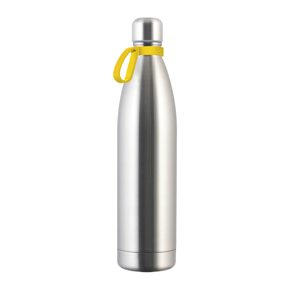 Thermofles RETUMBLER-NIZZA XXL - geel, zilver