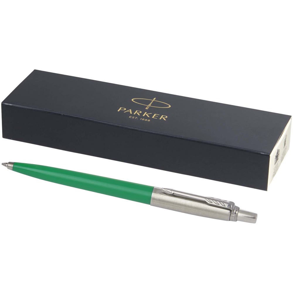 Parker Jotter gerecyclede balpen (blauwe inkt) - Groen