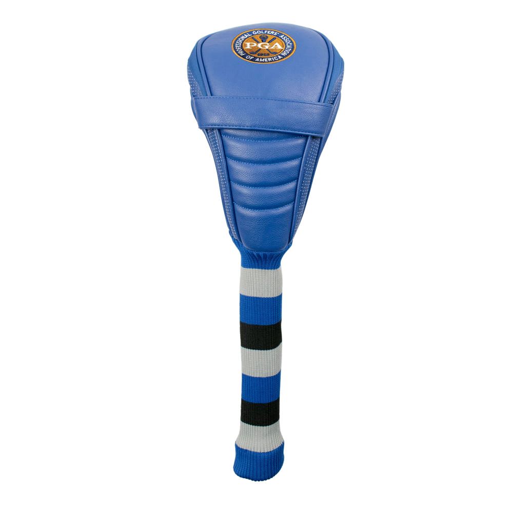 Leatherette headcover Driver - Blauw