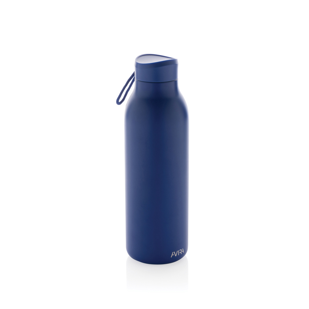 Avira Avior RCS gerecycled roestvrijstalen fles 500 ML - royal blue (± PMS Reflex blue C)