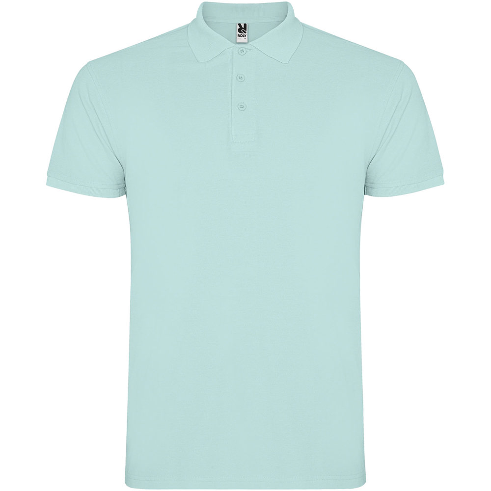 Star 200 g/m² herenpolo met korte mouwen - Mintgroen
