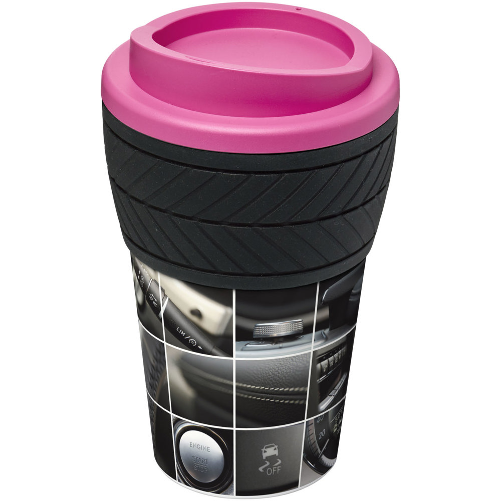Brite Americano® tyre 350 ml geïsoleerde beker - Magenta