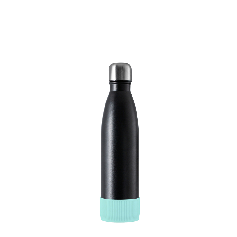 Thermofles RETUMBLER-NIZZA - zwart, zilver, lichtblauw