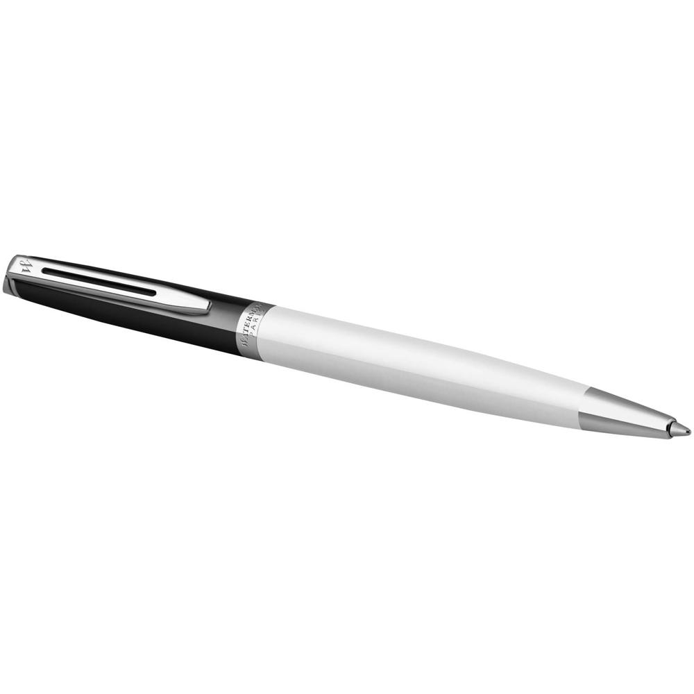 Waterman Hemisphere balpen met kleurblokken en palladium afwerking (blauwe inkt)