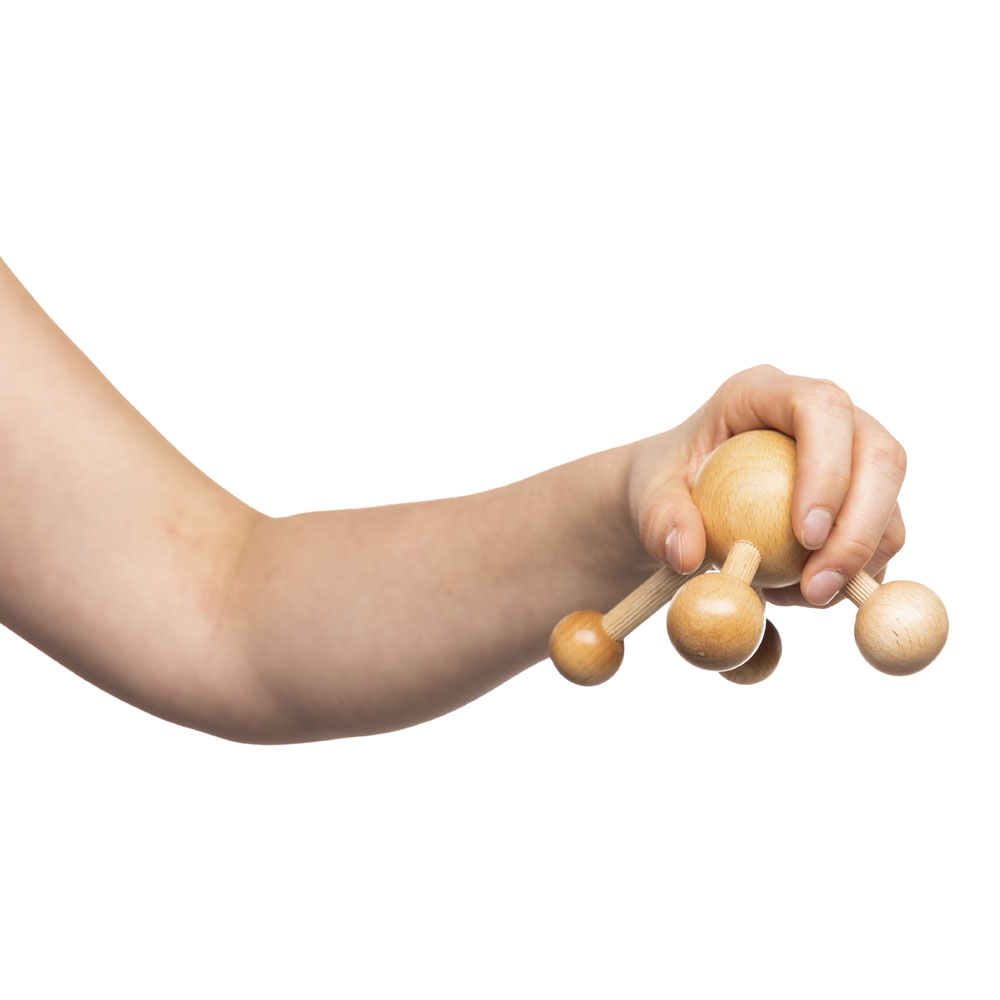 Massagetool 4-poots, "Made in Europe"