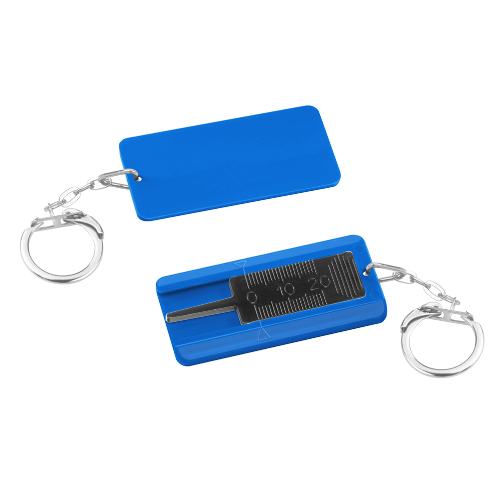 Bandenprofiel dieptemeter - Zwart/Blauw