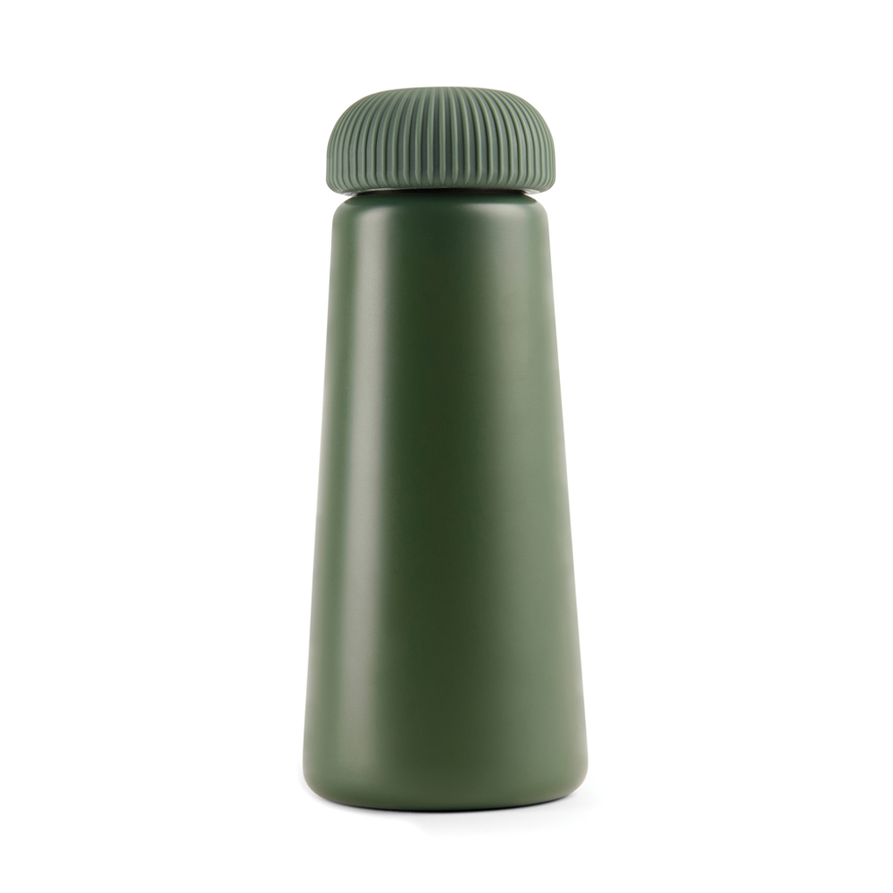 VINGA Erie RCS stalen vacuümfles 450ML - groen (± PMS 2409C)