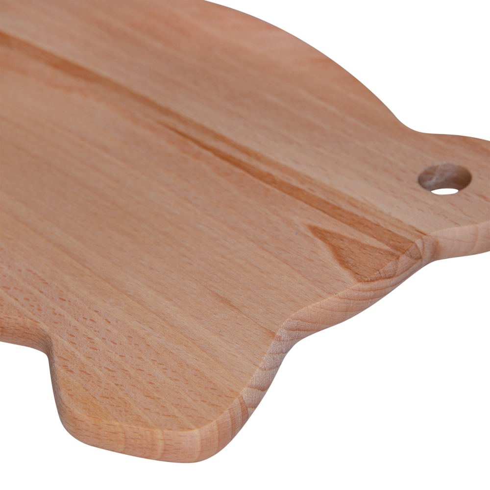 Plank varken beuken 29x15 cm
