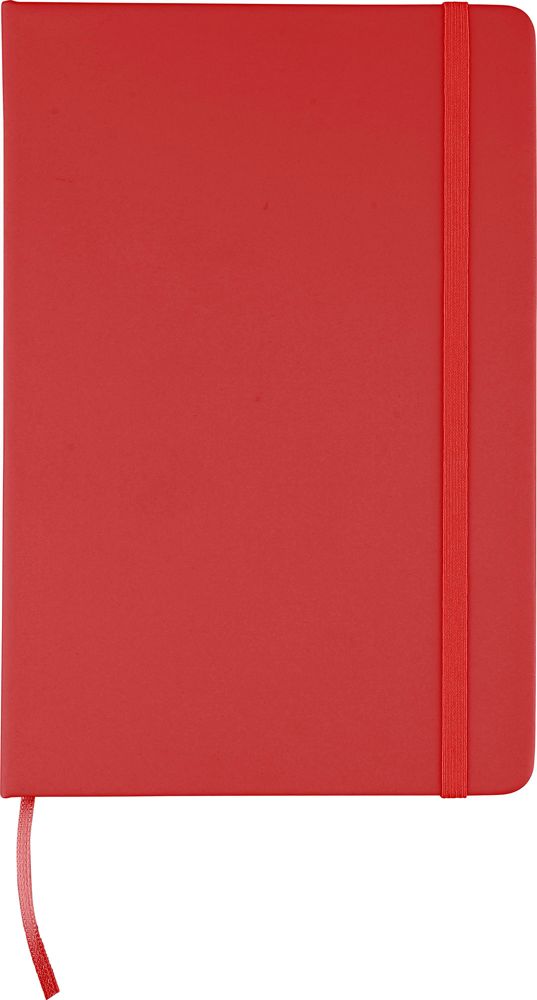 Gerecyclede PU notitieboek Eva - Rood