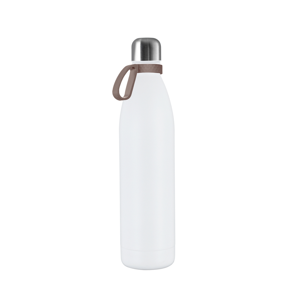 Thermofles RETUMBLER-NIZZA XL - zilver, wit, bruin