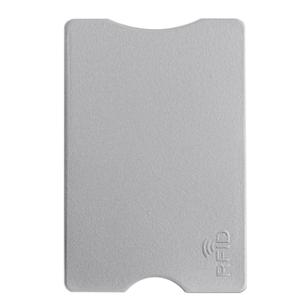 RFID kaarthouder hardcase - zilver