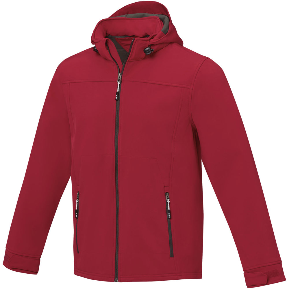 Langley softshell heren jas - Rood