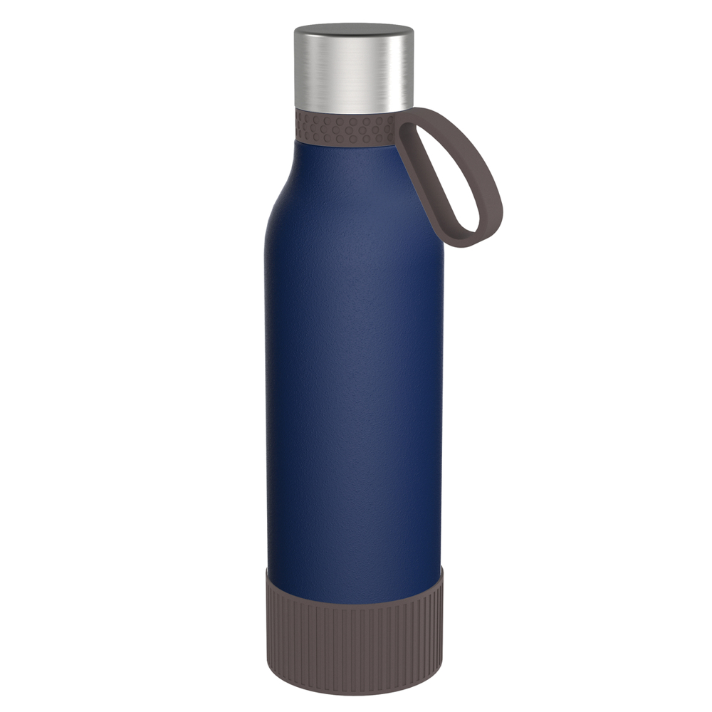 Fles RETUMBLER-myTOULON II 820 - bruin, donkerblauw