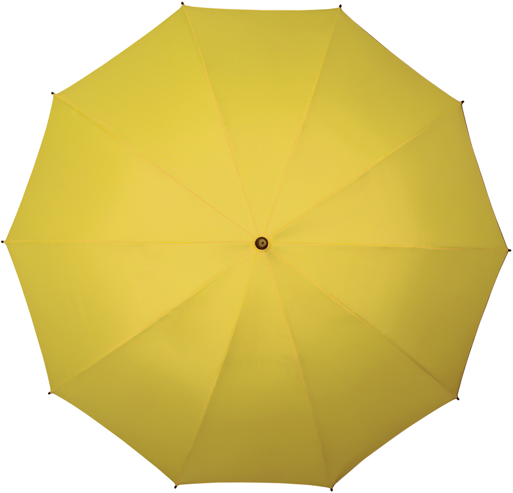 FALCONE - Golfparaplu - Handopening - Windproof -  130 cm - Geel
