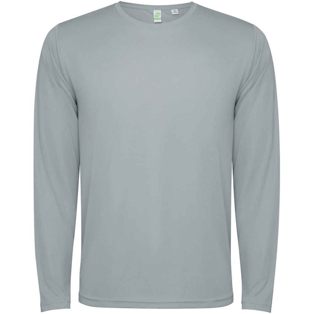 Estoril 125 g/m² unisex T-shirt met lange mouwen - grijs