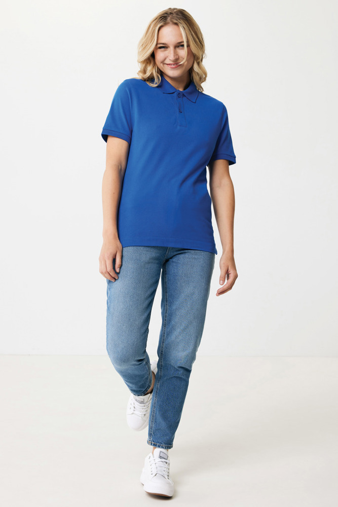 IQONIQ Yosemite gerecycled katoen pique polo