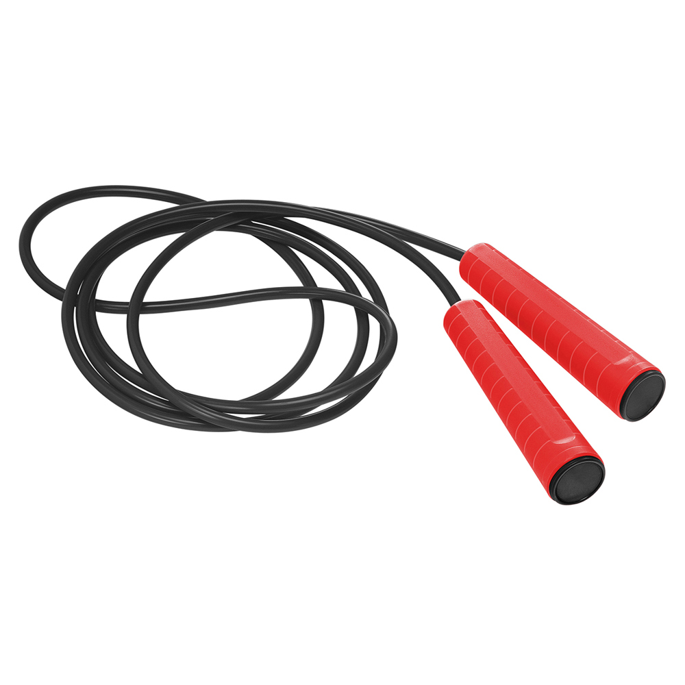 Springtouw - rood/zwart/zwart