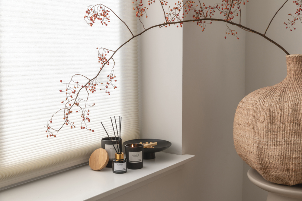 Ukiyo geurkaars in glas