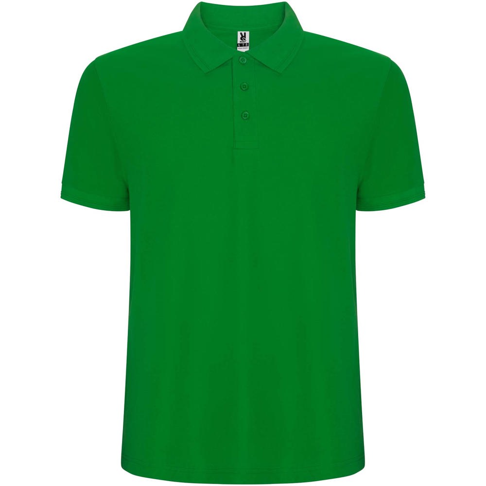 Pegaso Premium 220 g/m² herenpolo met korte mouwen - Grasgroen