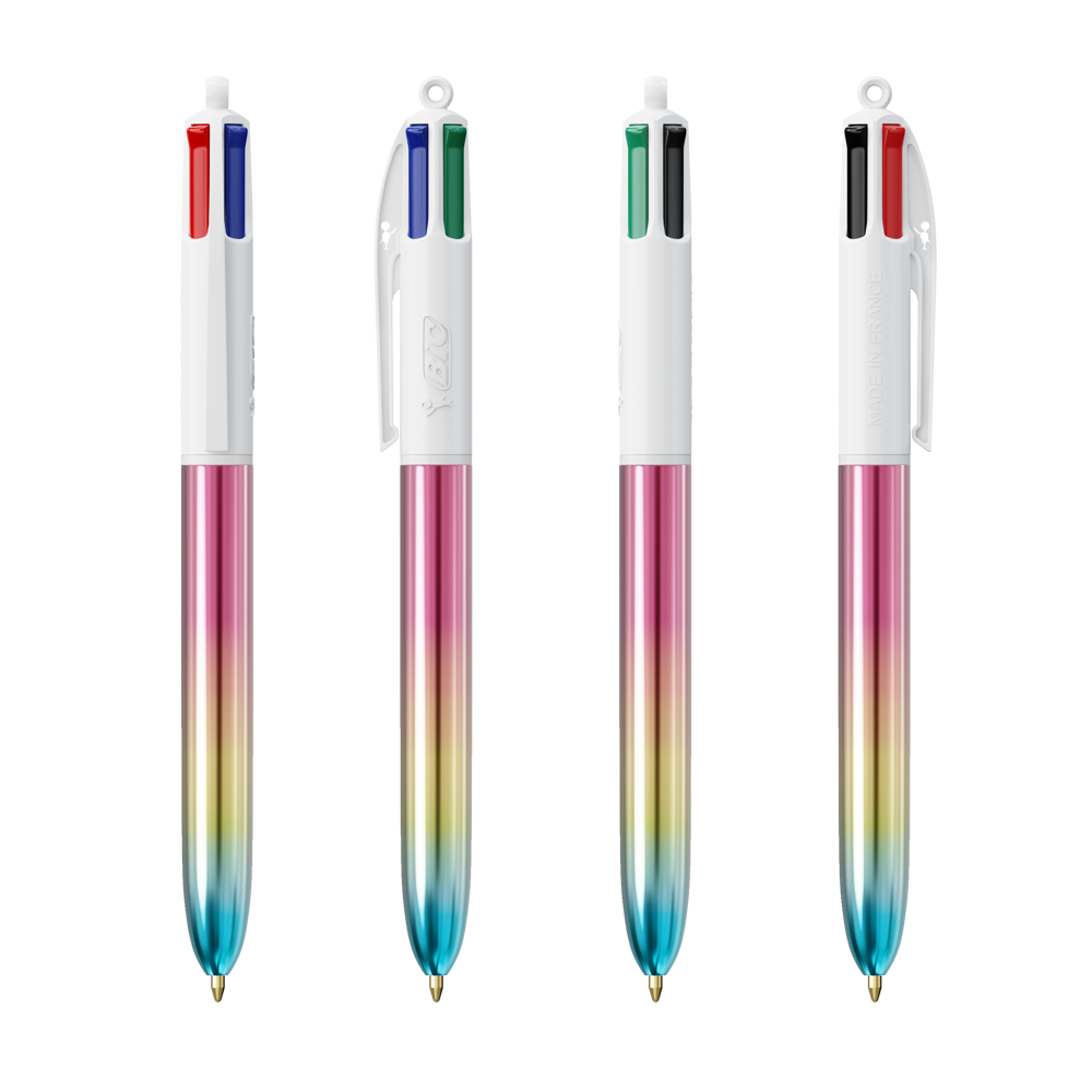 BIC® 4 Colours® Gradient + Lanyard