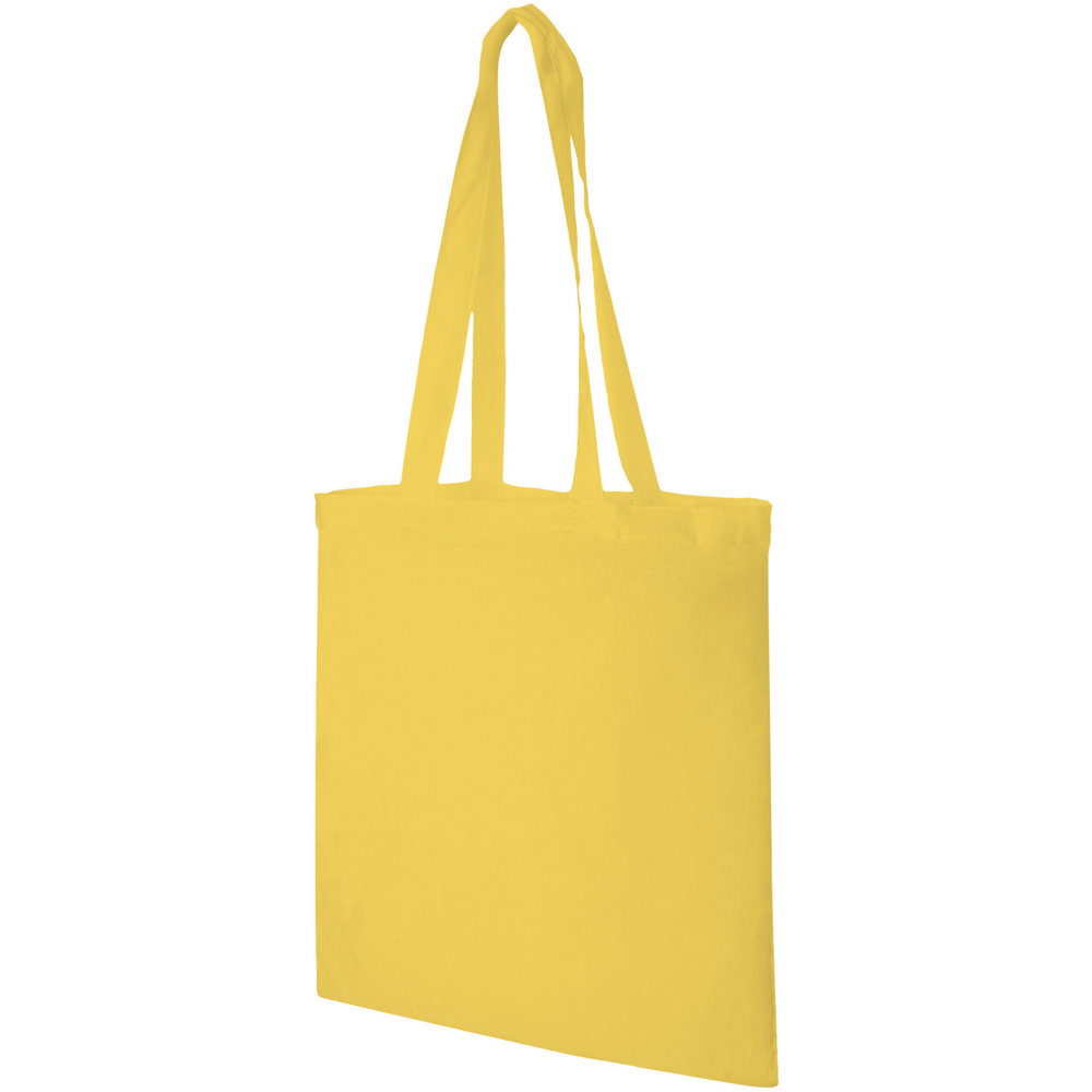 Madras 140 g/m² katoenen draagtas 7L - Geel
