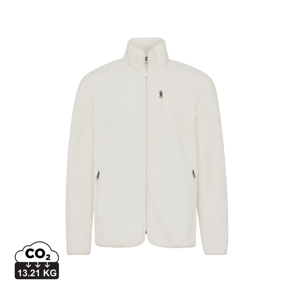 IQONIQ Diran gerecycled polyester pile-fleece jas